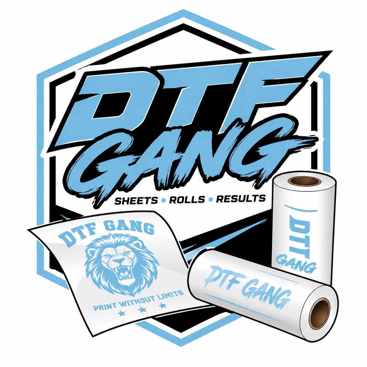 Upload Your Print-Ready Gang Sheet. We'll Print It Exactly As Sent.